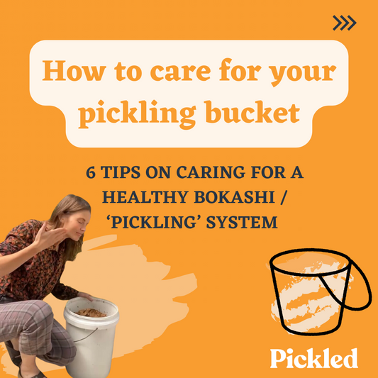 How to Care For Your Pickling 'Bokashi' Bucket